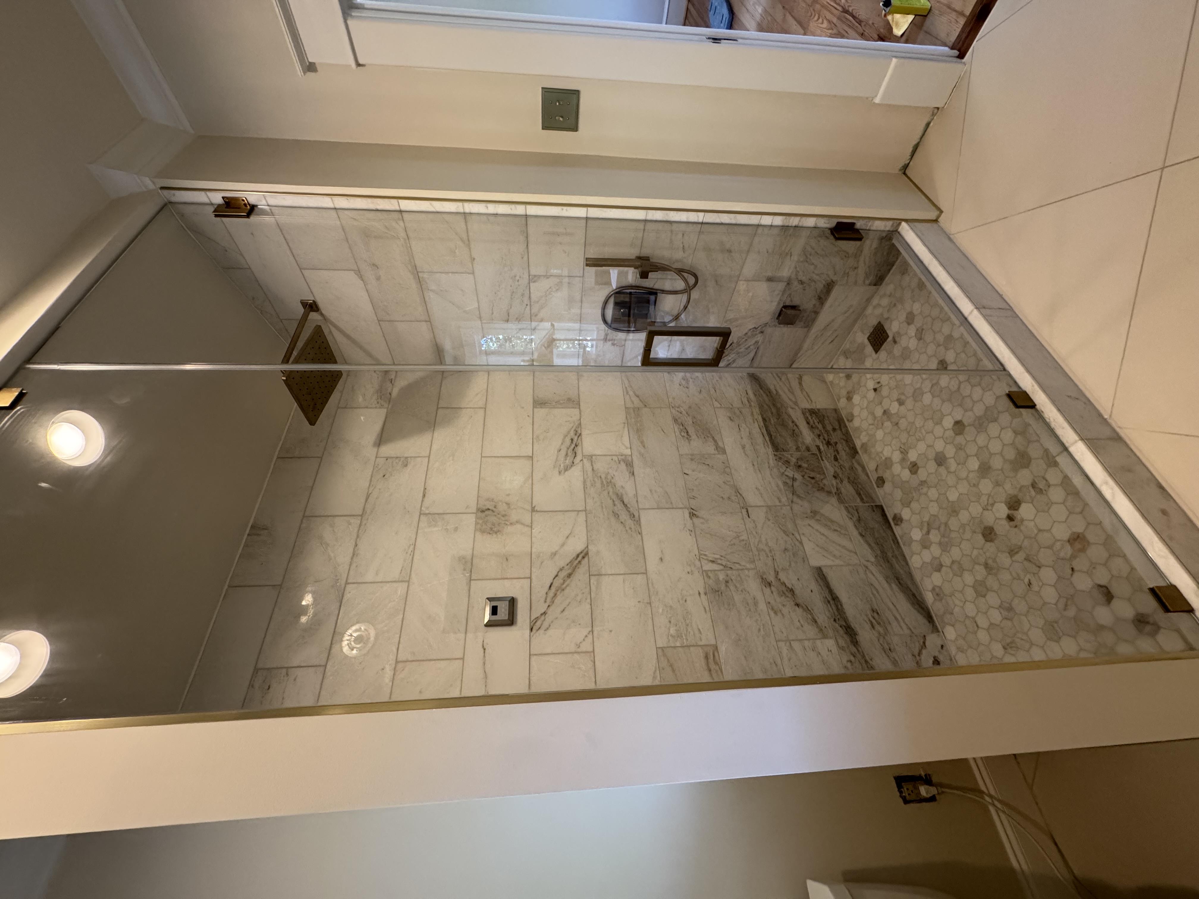 Steam Room Tile Installation